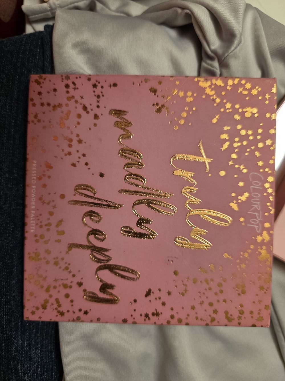 ColourPop Truly Marvelous & Cheeky Pink and Gold Pressed Powder Palette